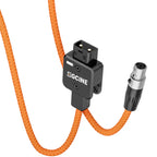 ZGCine Câble d'Alimentation D-Tap vers Mini-XLR 4 Broches