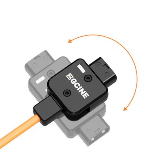 ZGCine Câble d'Alimentation D-Tap vers Mini-XLR 4 Broches