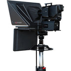 Fortinge VEGA 17 inch carbon hood teleprompter system for eng / studio cameras