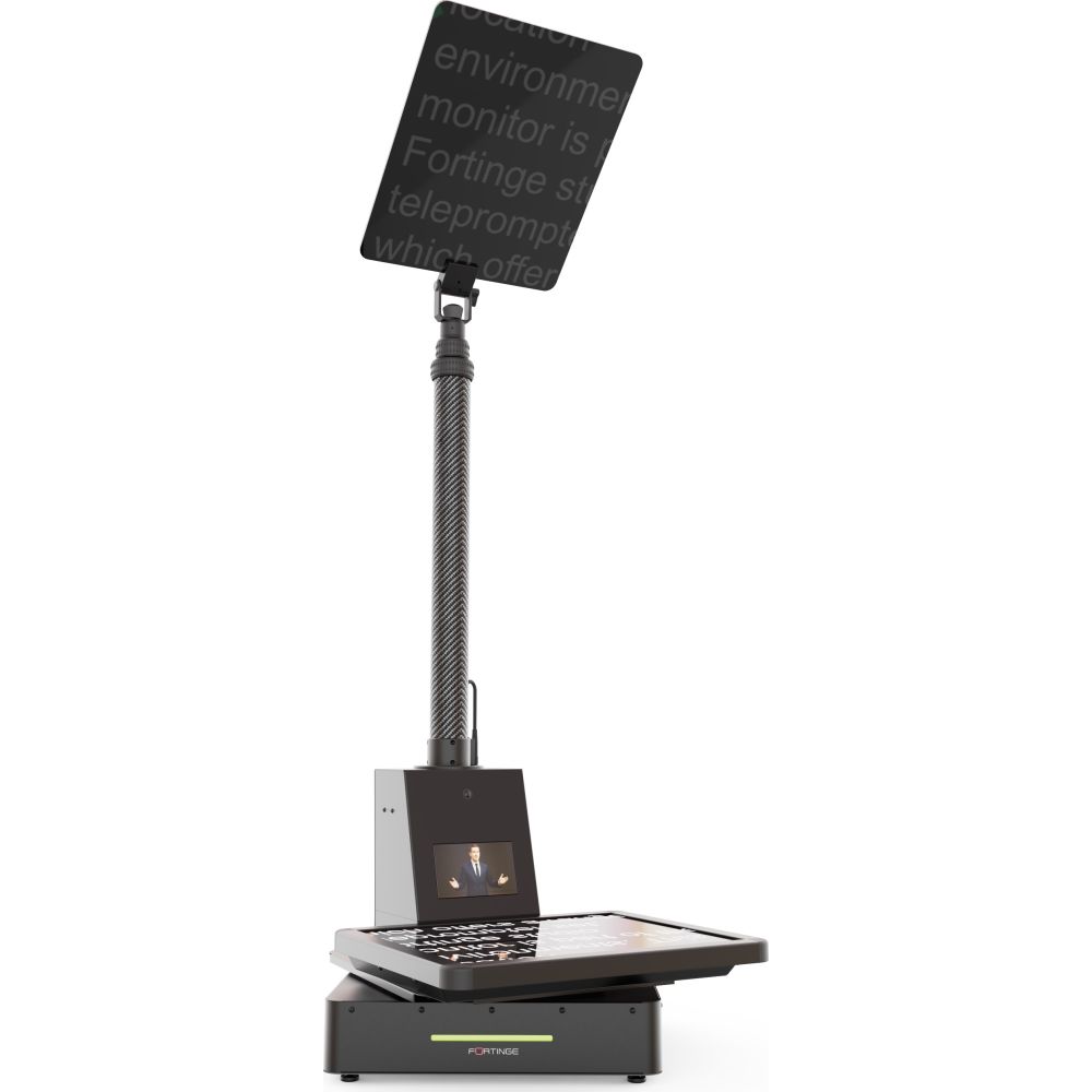 Fortinge MOBO 21-D-HB-SDI 21 inch high brightness dual motorised, dual stage teleprompter avec sdi in & out