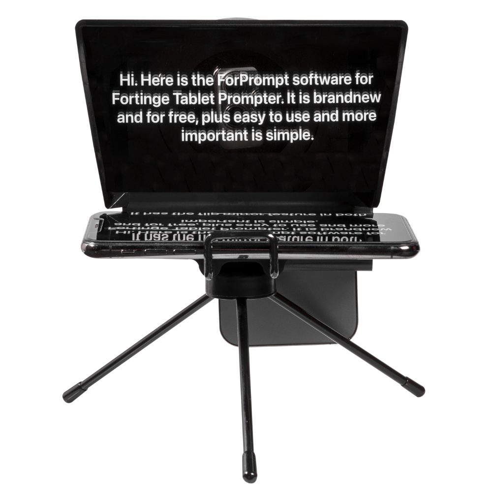 Fortinge MIA-X Téléprompteur mobile pour smartphone et PC
