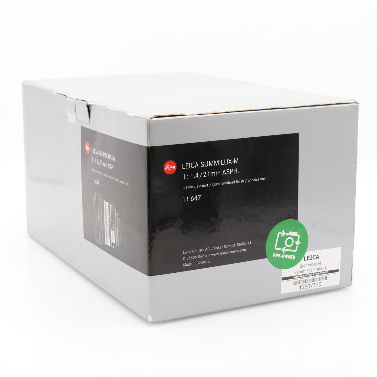 Leica 11647 Summilux-M 21mm F/1.4 ASPH. used