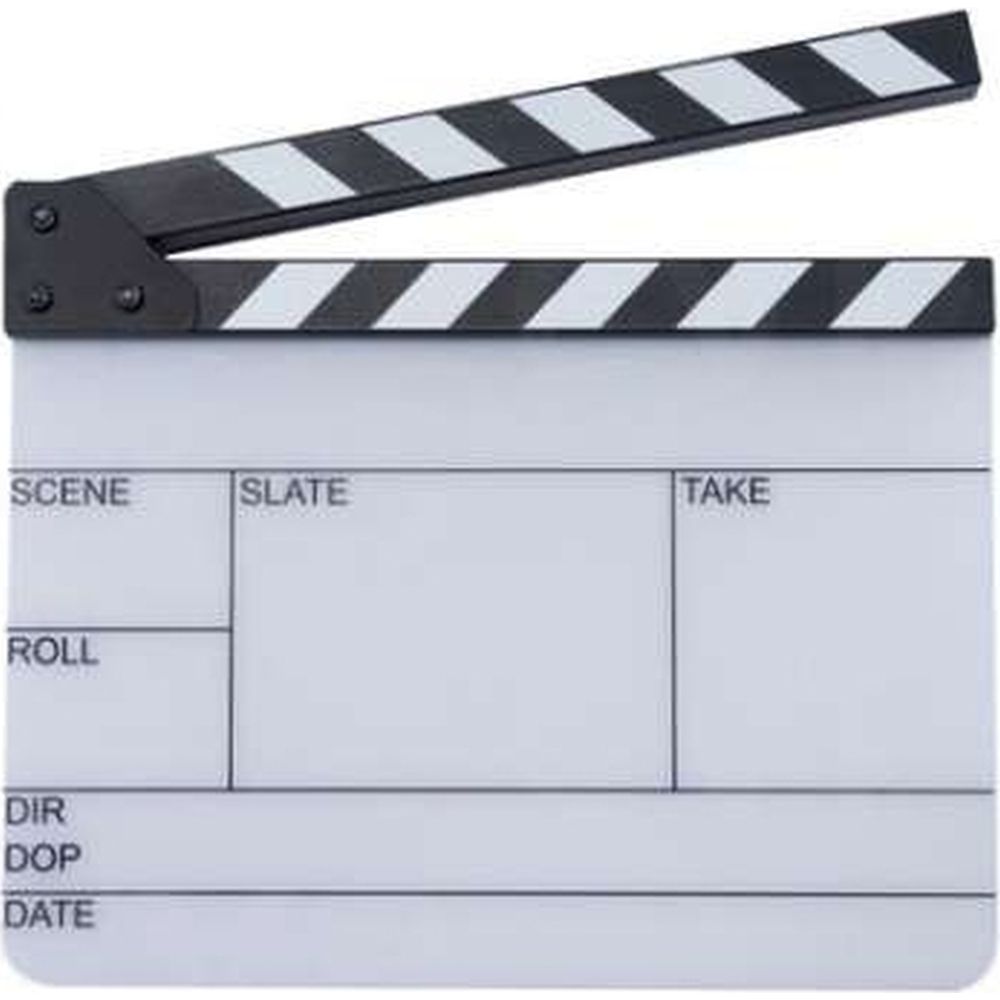 Filmsticks Clapboard d'entrée de gamme moyen 11 pouces tout temps - Version USA