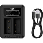 JJC Fuji DCH-W126TC USB-C Dual Battery Charger (for Fuji NP-W126 battery)