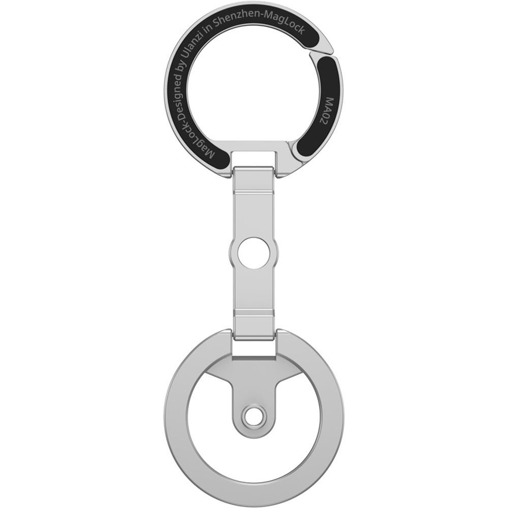 Support magnétique double pour téléphone Ulanzi MA02 MagLock (argent)