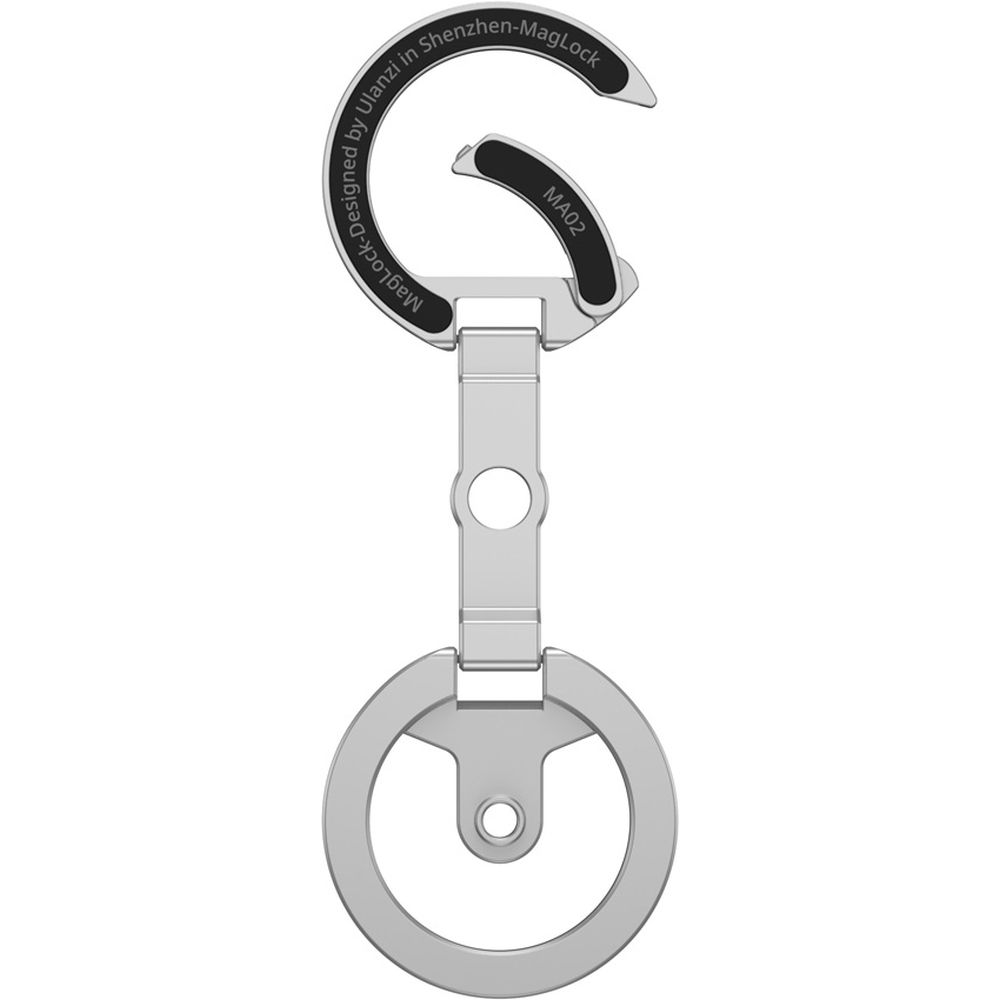 Support magnétique double pour téléphone Ulanzi MA02 MagLock (argent)