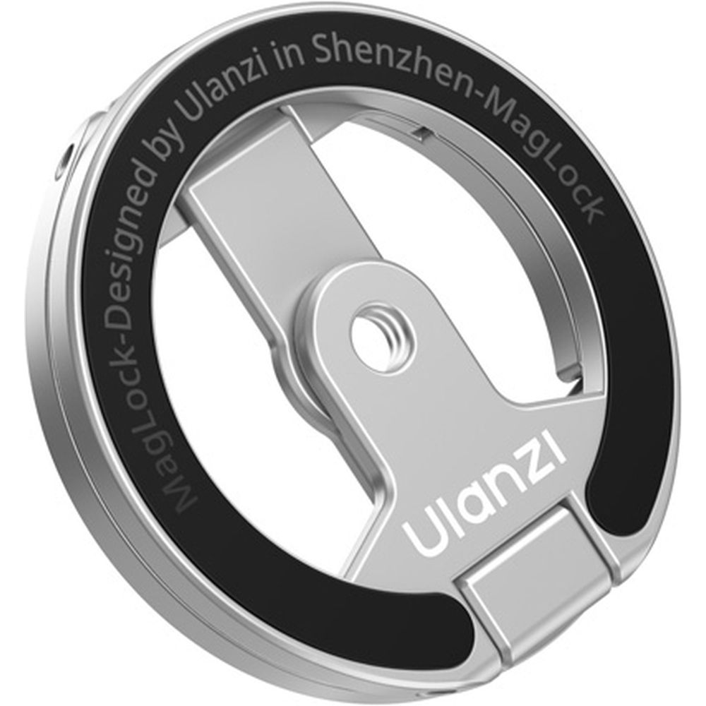 Support magnétique double pour téléphone Ulanzi MA02 MagLock (argent)