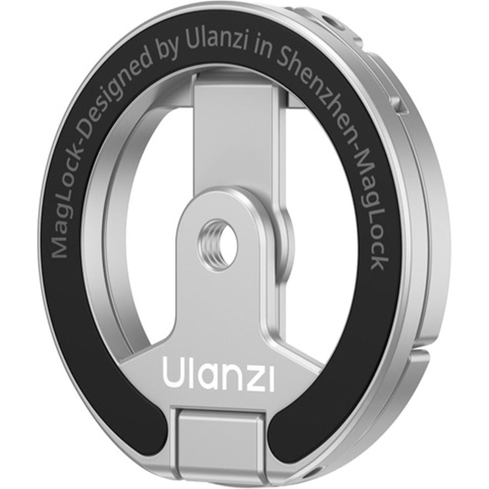 Support magnétique double pour téléphone Ulanzi MA02 MagLock (argent)