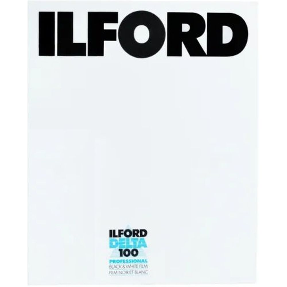 Ilford Delta 100 9x12 cm, 25 feuilles de film