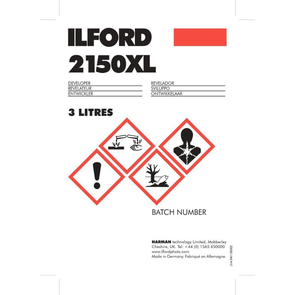 Kit Ilford Developer 2150 XL + Fix 3 + 3 litres