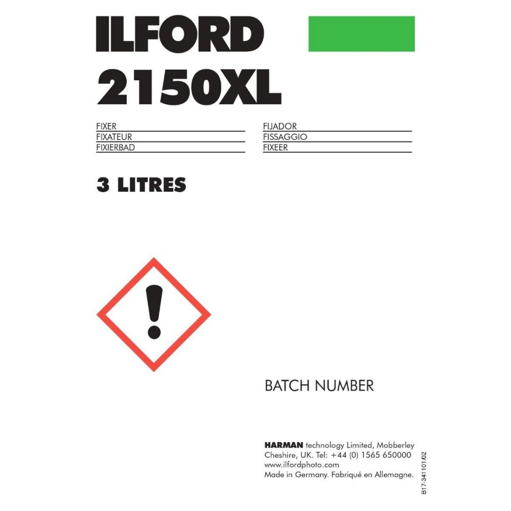 Kit Ilford Developer 2150 XL + Fix 3 + 3 litres