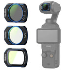 Telesin CPL/VND2-32/Noir Mist Filtre Kit pour DJI Osmo Pocket 3