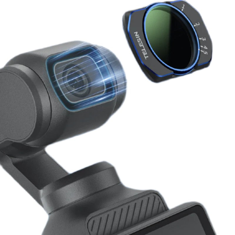 Telesin CPL/VND2-32/Noir Mist Filtre Kit pour DJI Osmo Pocket 3