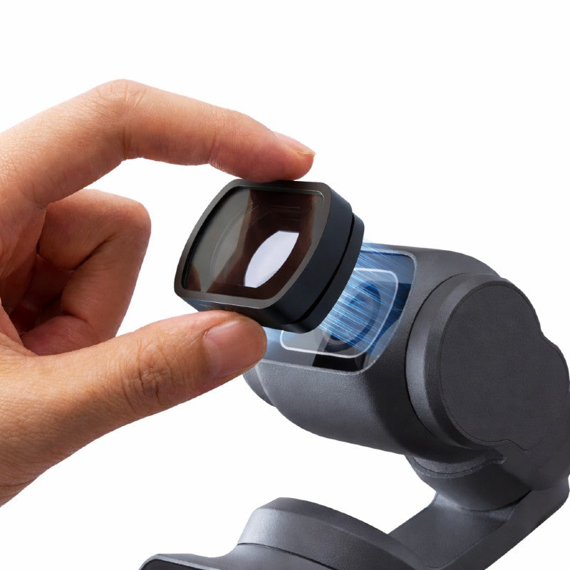 Objectif grand-angle Telesin 0.72x pour DJI Osmo Pocket 3