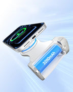 Telesin Master Grip pour iPhone - Blanc