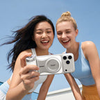 Telesin Master Grip pour iPhone - Blanc