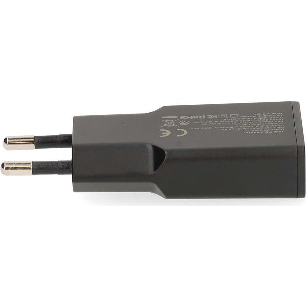Chargeur mural double USB Nedis 20 W/18 W avec Quick Charge 3.0 A