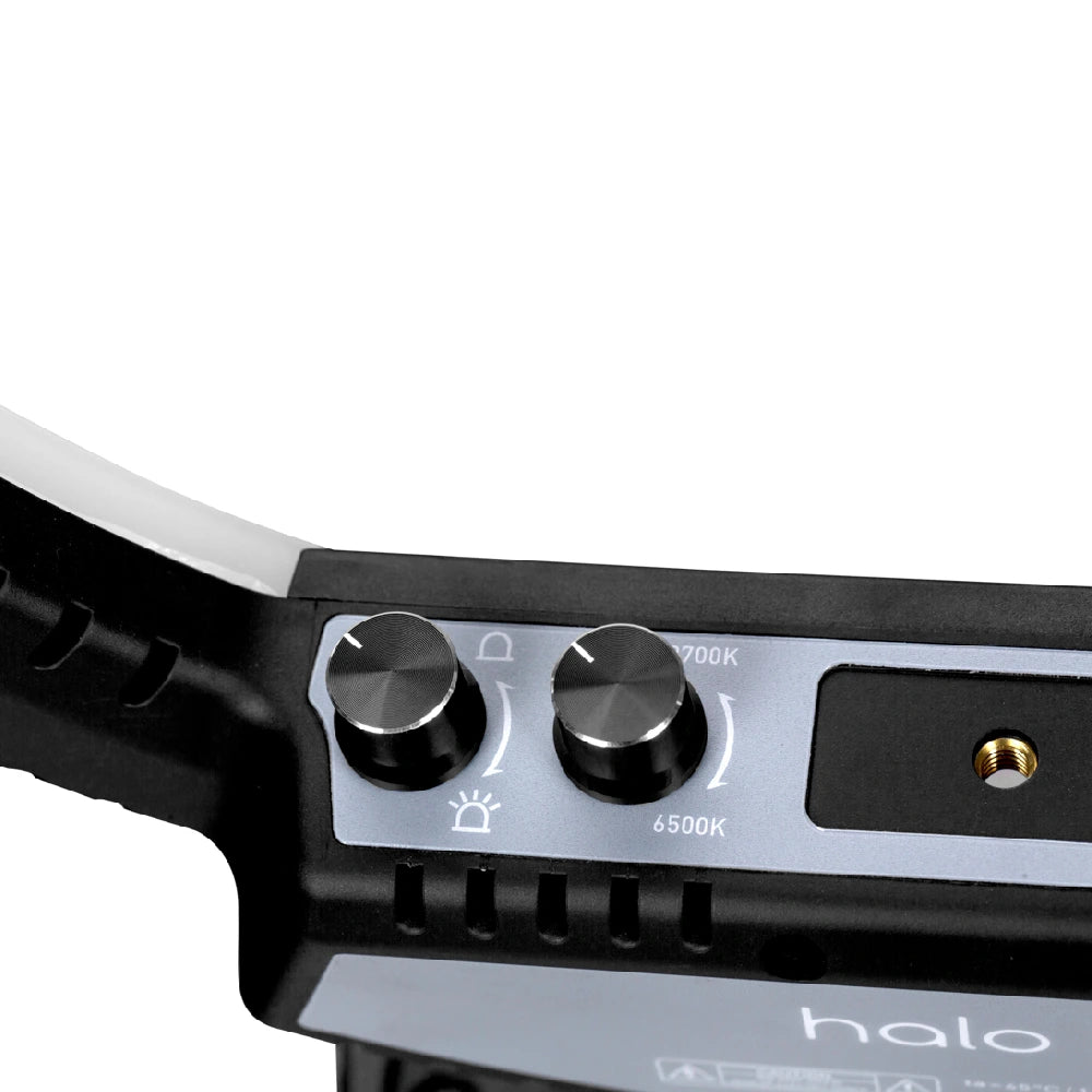 Nanlite Halo 14 Lampe annulaire LED + support de Table