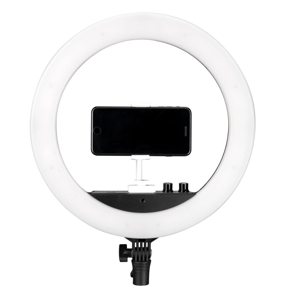 Nanlite Halo 14 Lampe annulaire LED + support de Table