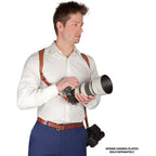 Spider SpiderPro Dual Shoulder Harness V3, Brown