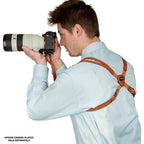 Spider SpiderPro Dual Shoulder Harness V3, Brown