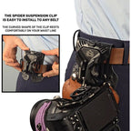 Spider SpiderPro Holster V3 + SCP, Brown