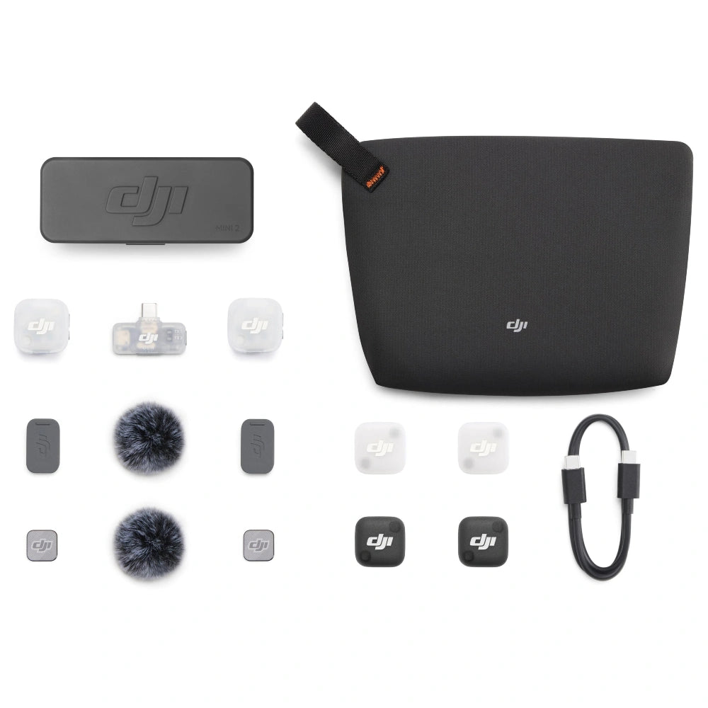DJI Micro Mini 2 (1 TX + 1 Mobile RX + Étui de Charge)