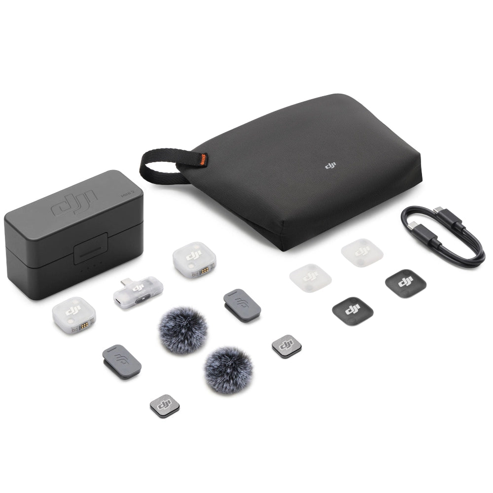 DJI Micro Mini 2 (1 TX + 1 Mobile RX + Étui de Charge)