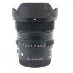 Sigma 20mm f/2 DG DN Contemporary Sony FE used