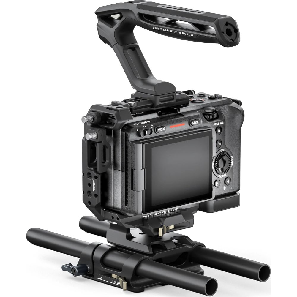 Cage de caméra Tilta pour Sony FX3/FX30 V2 (kit de base) - Noire