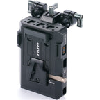 Plaque de batterie Tilta Smart V-mount inclinable - Noire