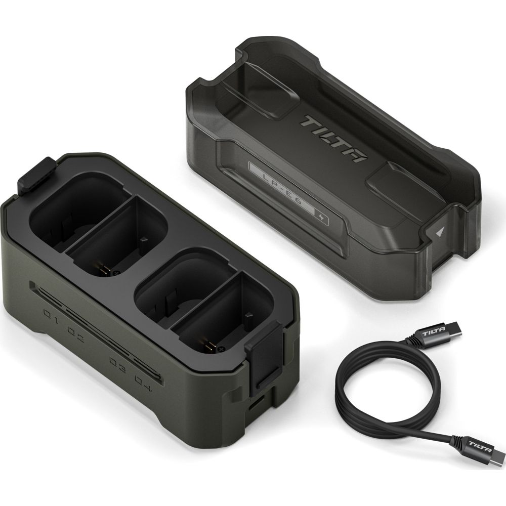 Station de recharge portable Tilta pour LP-E6 - Verte