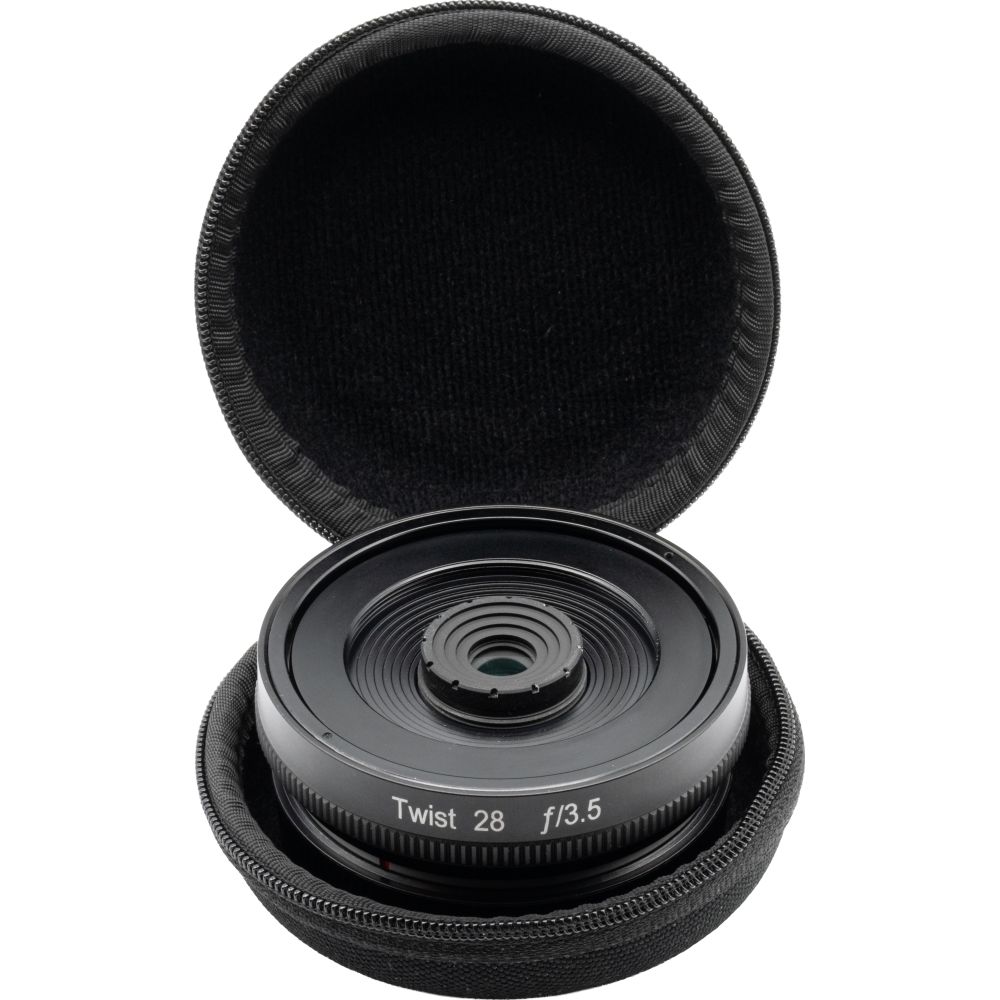Lensbaby Twist 28 with Clamshell Case for Canon RF