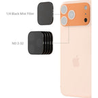 Kit de Filtres SmallRig 6074 Square ND et Noir Mist pour IPhone 17 Pro, Argent