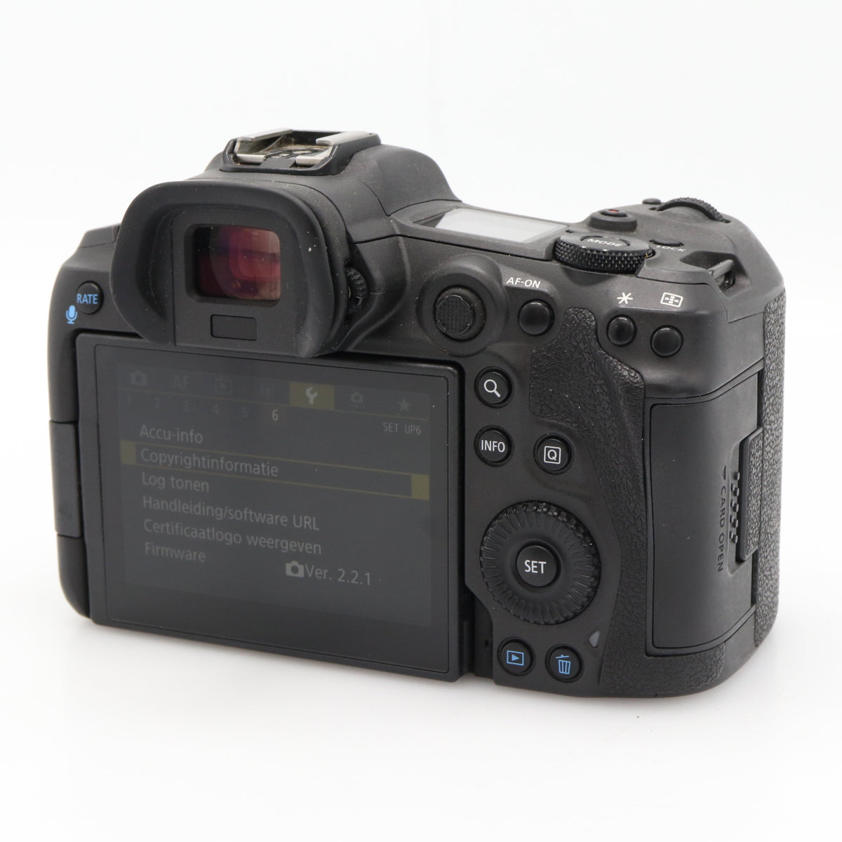 Canon EOS R5 body used