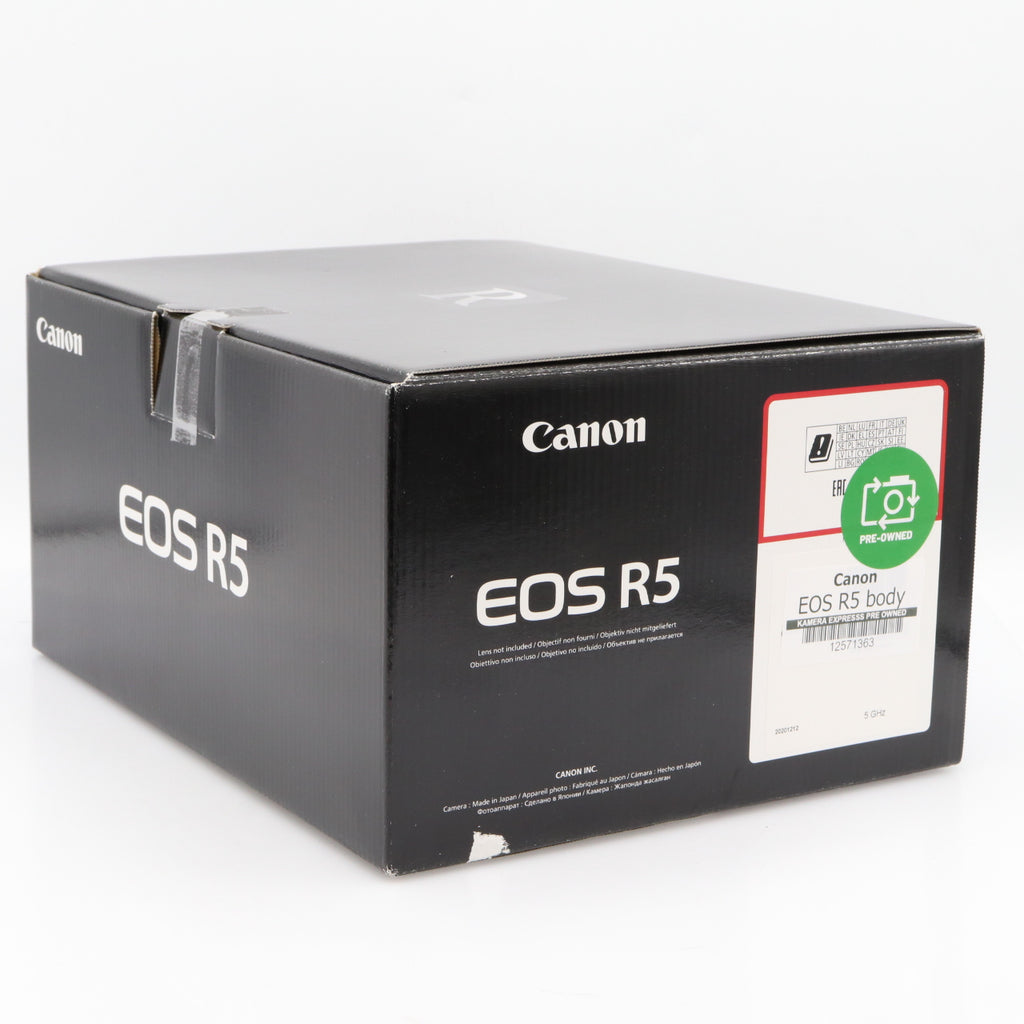 Canon EOS R5 body used
