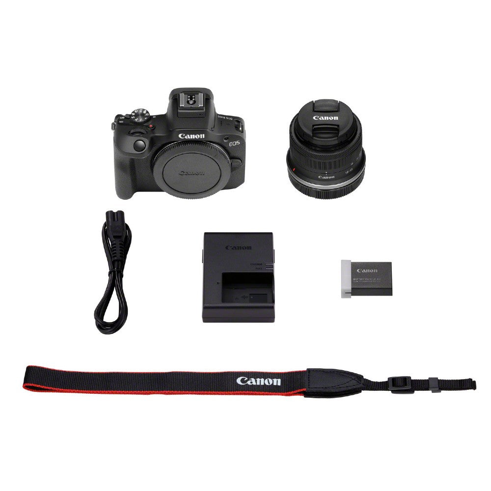 Canon EOS R100 + RF-S 18-45mm IS STM + RF 75-300mm f/4-5.6