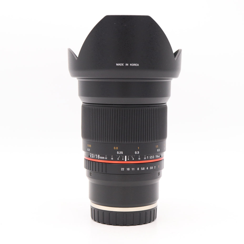 Samyang 16mm F/2.0 ED AS UMC CS Sony E used