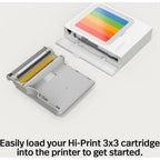 Cartouche de papier Polaroid Hi-Print 3x3