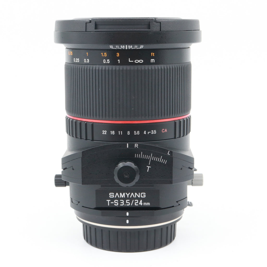 Samyang T-S 24mm f/3.5 ED AS UMC Tilt/Shift Canon used
