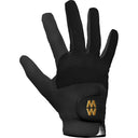 Gants courts en maille MacWet Shoot, noirs, 8 cm