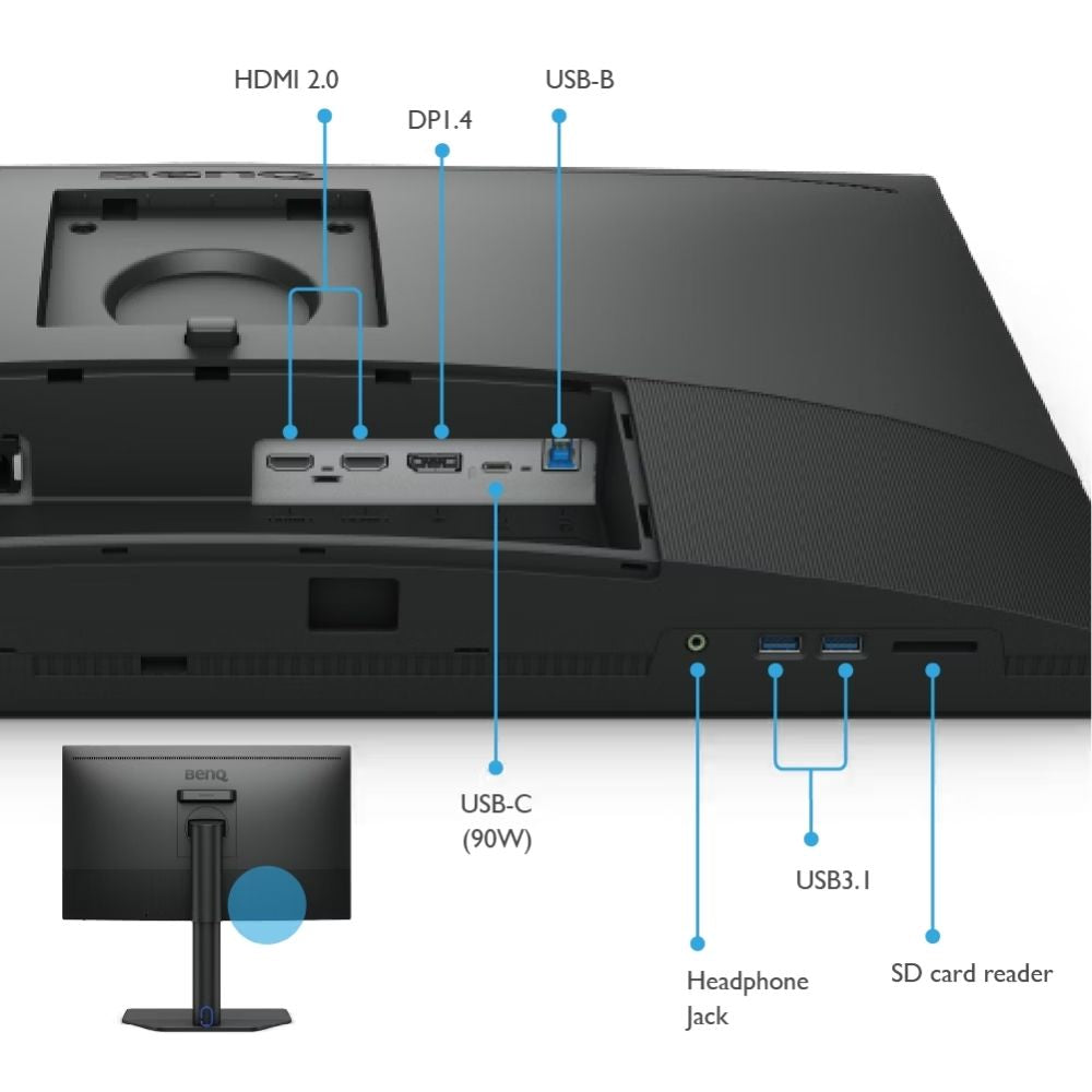 Moniteur BenQ SW272QN 27" QHD