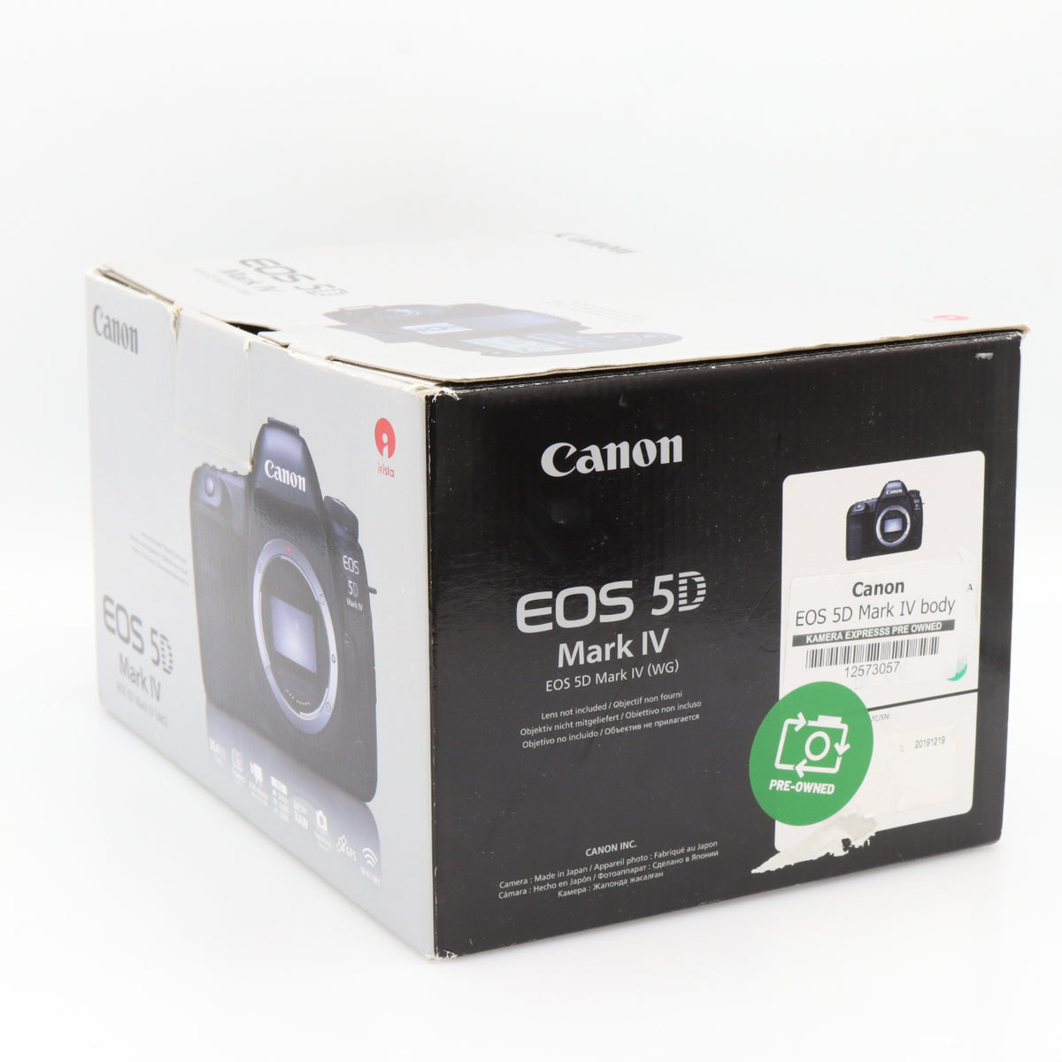 Canon EOS 5D Mark IV boîtier occasion