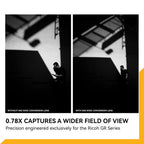 Nisi Wide Conversion Lens pour Ricoh GR3, GR3x & GR4