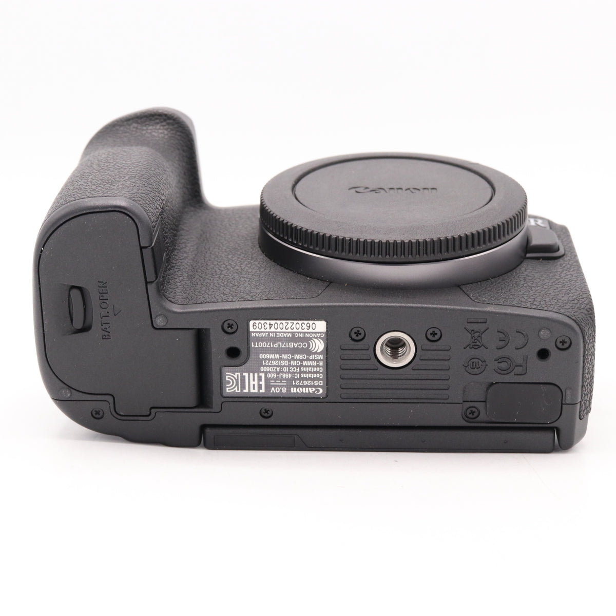 Canon EOS R body used