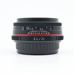 Pentax 21mm F/3.2 AL Limited HD DA occasion