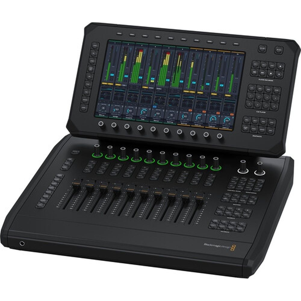 Panneau audio Blackmagic Fairlight Live 10