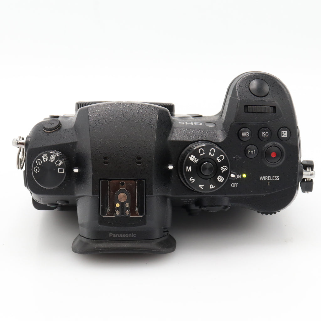 Panasonic Lumix DMC-GH5 body used