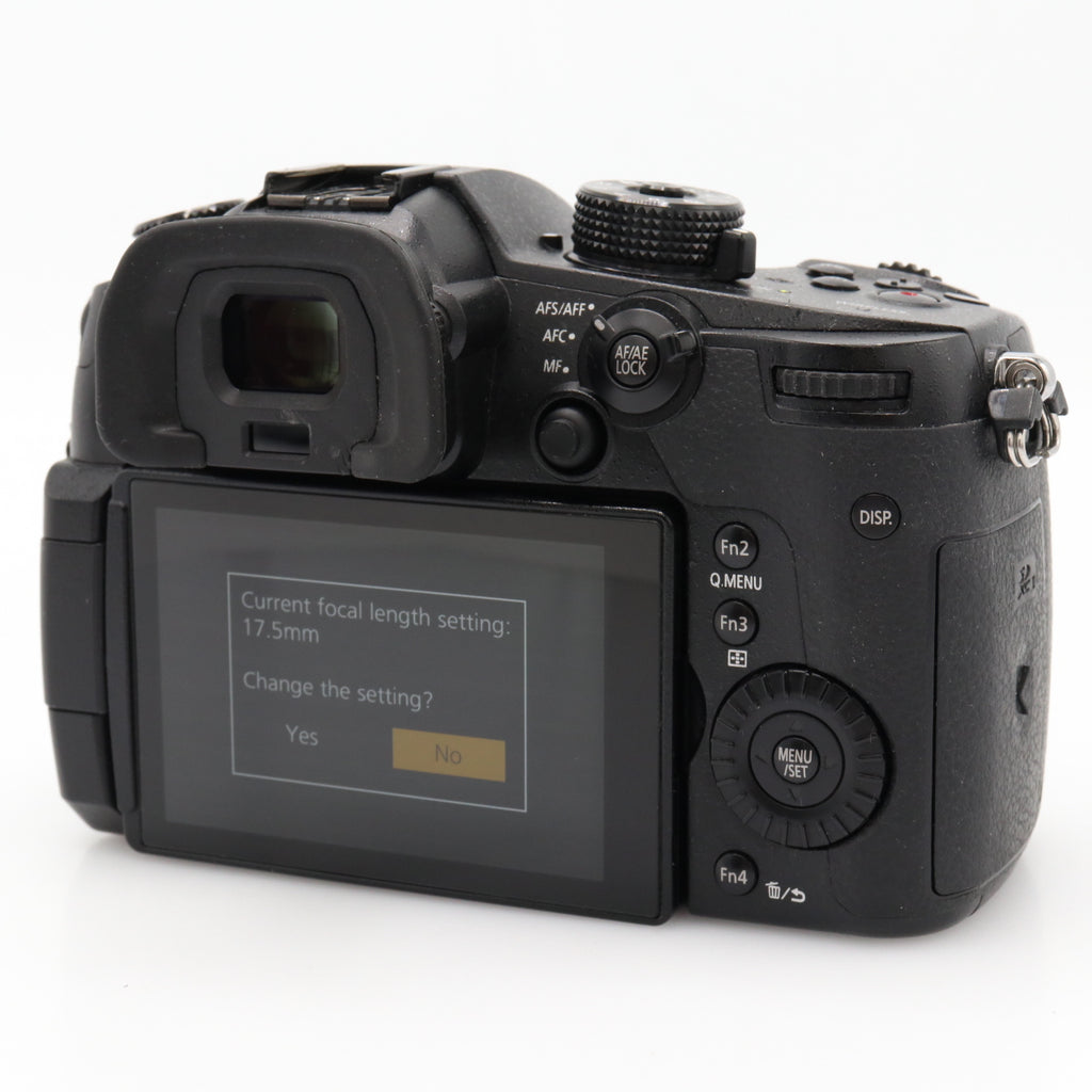 Panasonic Lumix DMC-GH5 body used