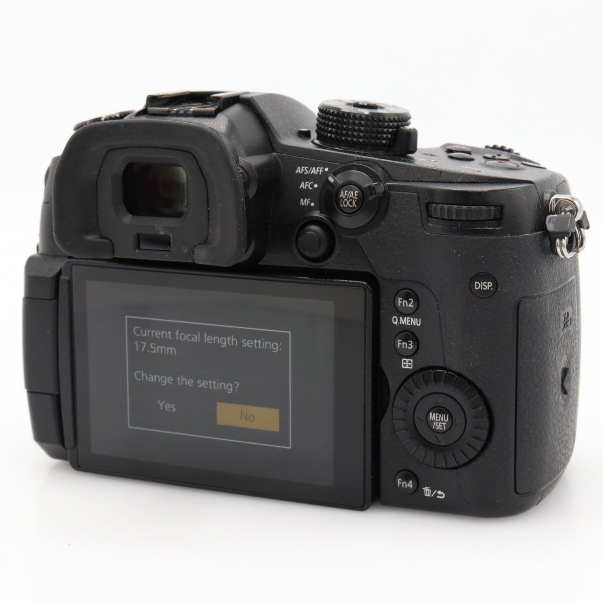 Panasonic Lumix DMC-GH5 body used